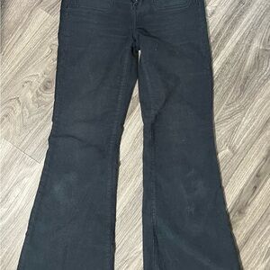 Women's Black navy Flared Jeans